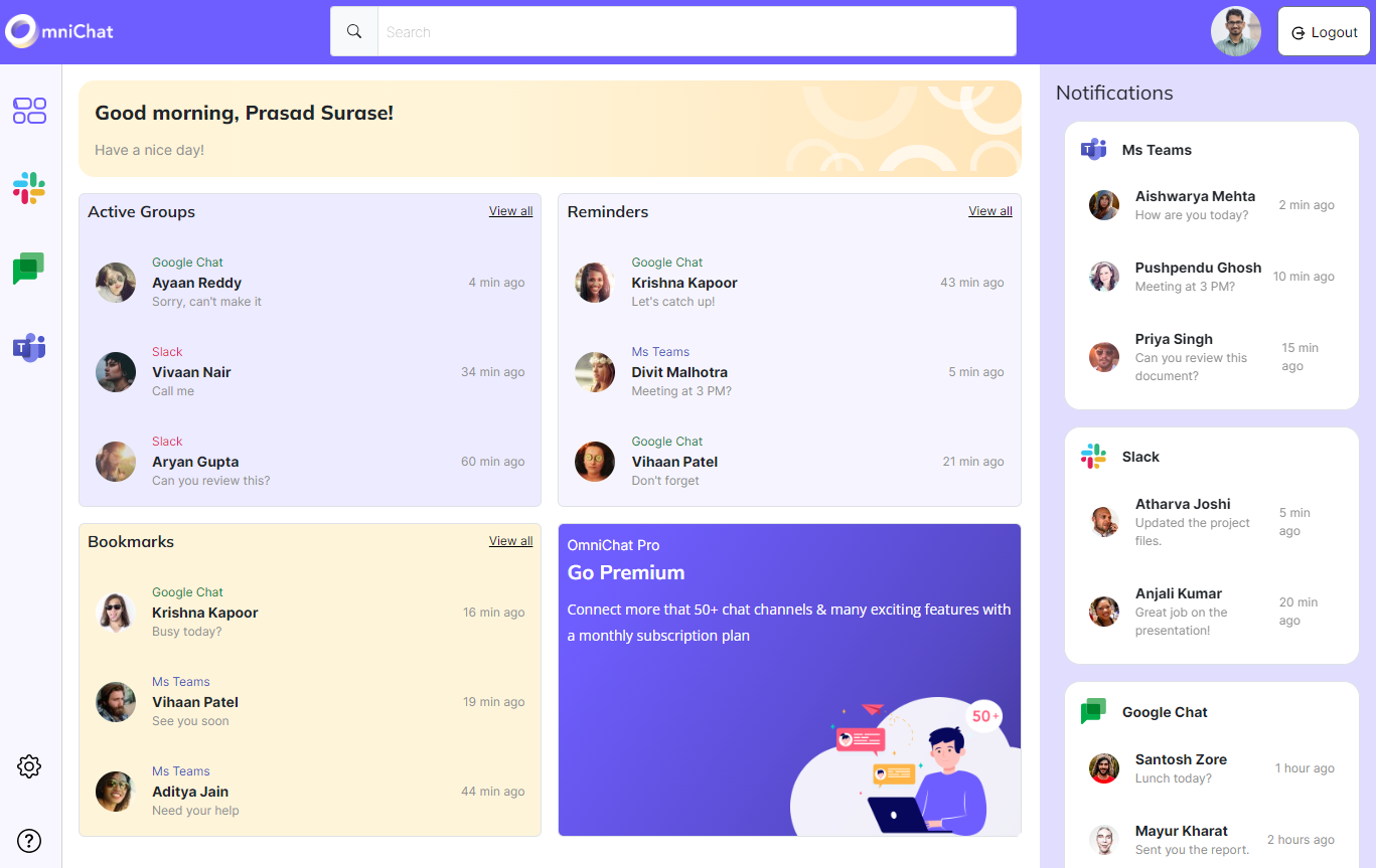 Omnichat - All Your Chats in One Place
